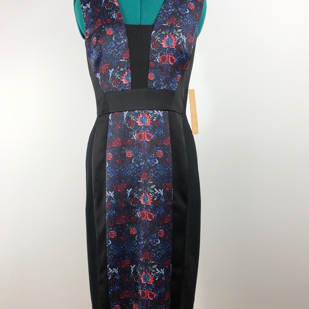 NWT RACHEL Rachel Roy Baroque Floral Dress